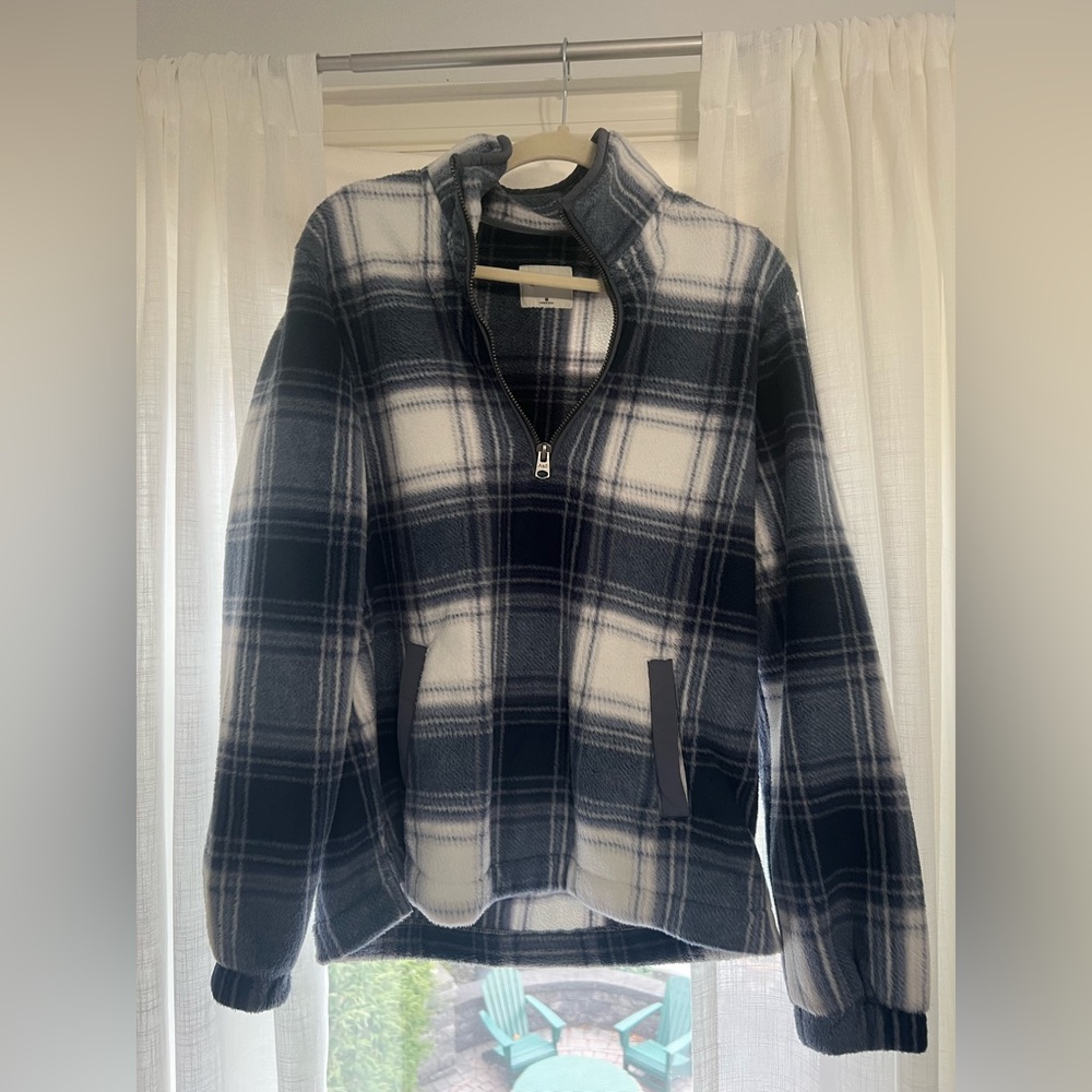 Plaid Abercrombie pull over
